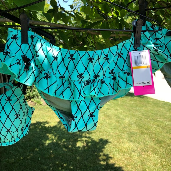 3 Piece Betsey Johnson Bikini - Picture 4 of 7